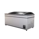 Excellence Industries 83" Stand Alone Ice Cream Island Merchandiser - White, 115v (HR-21) thumbnail 2