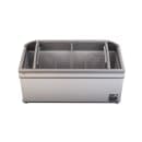 Excellence Industries 83" Stand Alone Ice Cream Island Merchandiser - White, 115v (HR-21) thumbnail 6