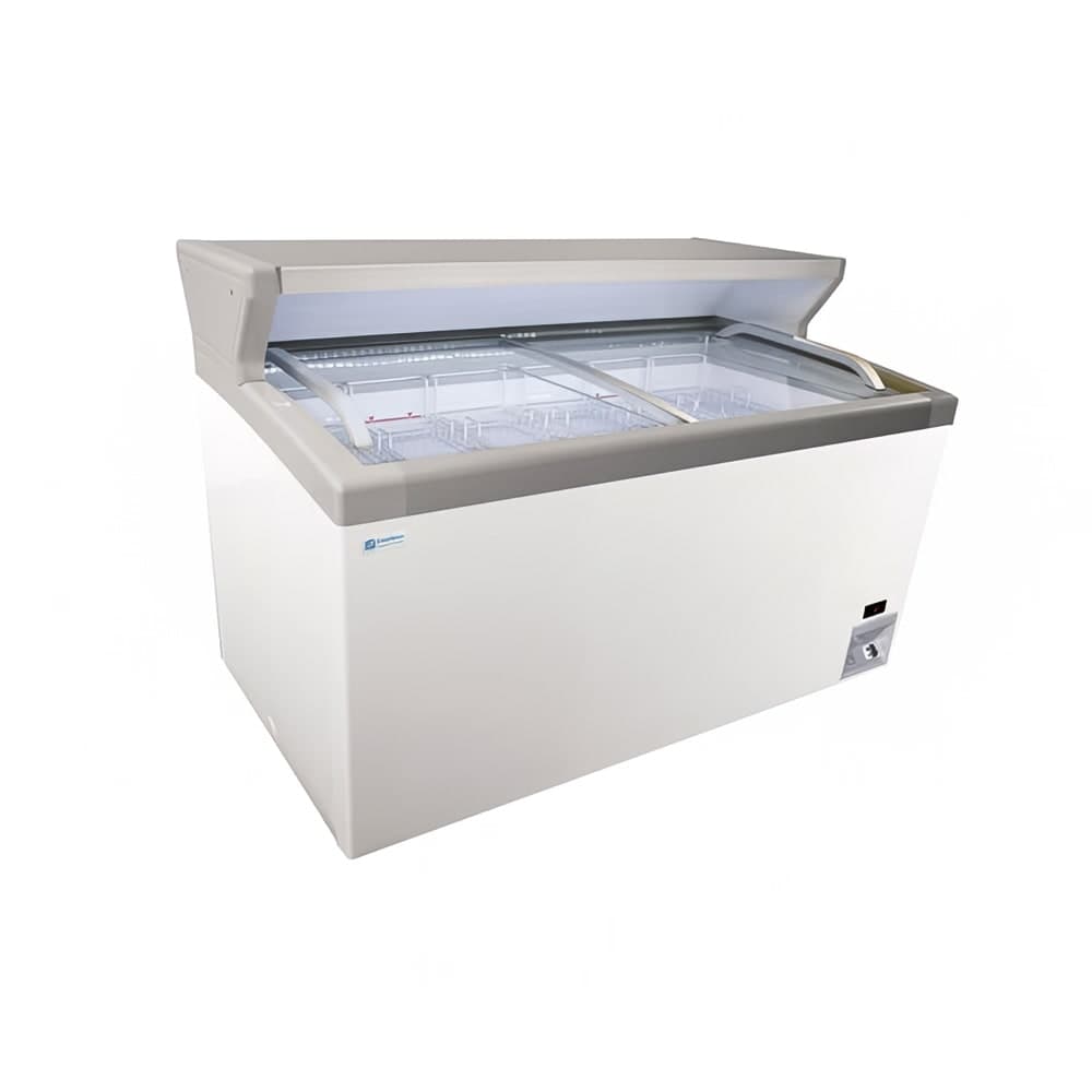 Excellence Industries 49 3/8" Stand Alone Ice Cream Freezer w/ 5 Basket Capacity - White, 115v (MCT-4HC)