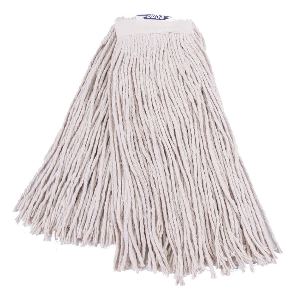 Clean Up 24 oz Mop Head - Cut End, 4 Ply Cotton, White (92213306)