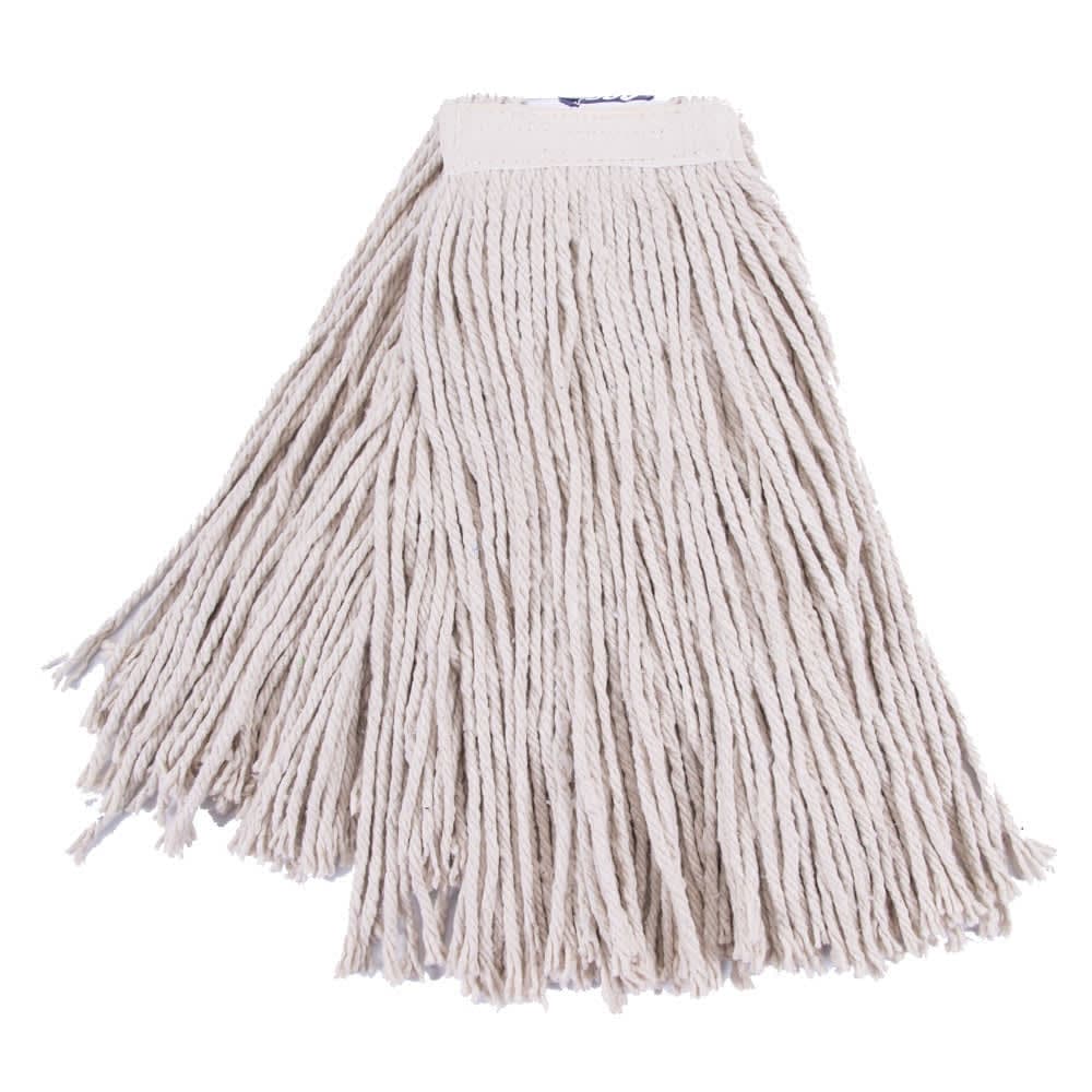Clean Up 17 oz Mop Head - Cut End, 4 Ply Cotton, White (92213311)