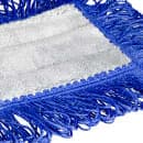 Clean Up 18" Pocket Dust Mop Head Only - Gray/Navy w/ Orange Canvas Back (MFDM18OR) thumbnail 2