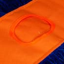Clean Up 18" Pocket Dust Mop Head Only - Gray/Navy w/ Orange Canvas Back (MFDM18OR) thumbnail 5