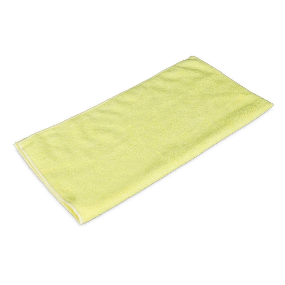 Clean Up 16" Square Multi-Purpose Towel - Microfiber, Yellow (MFMP16YE)