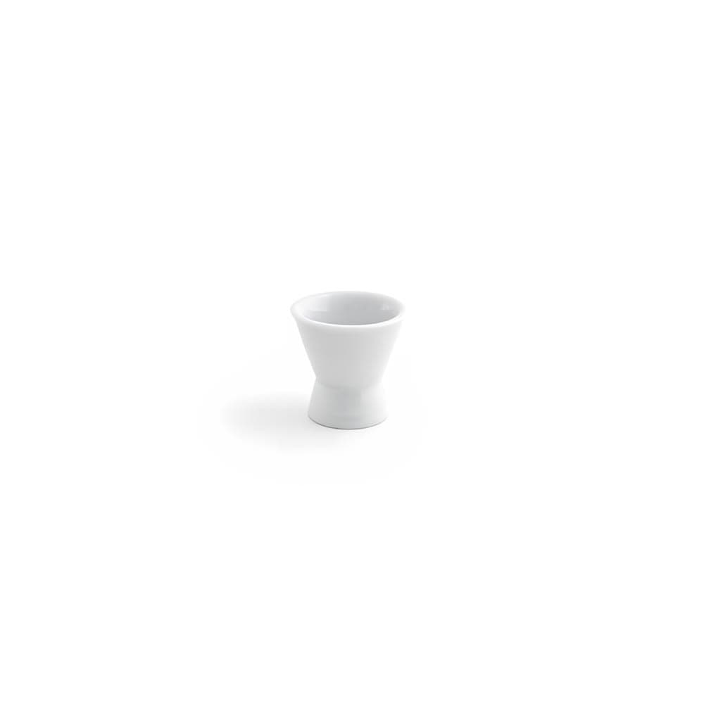 Front of the House 1 oz Round Cup - Porcelain, White (ASC008WHP23)