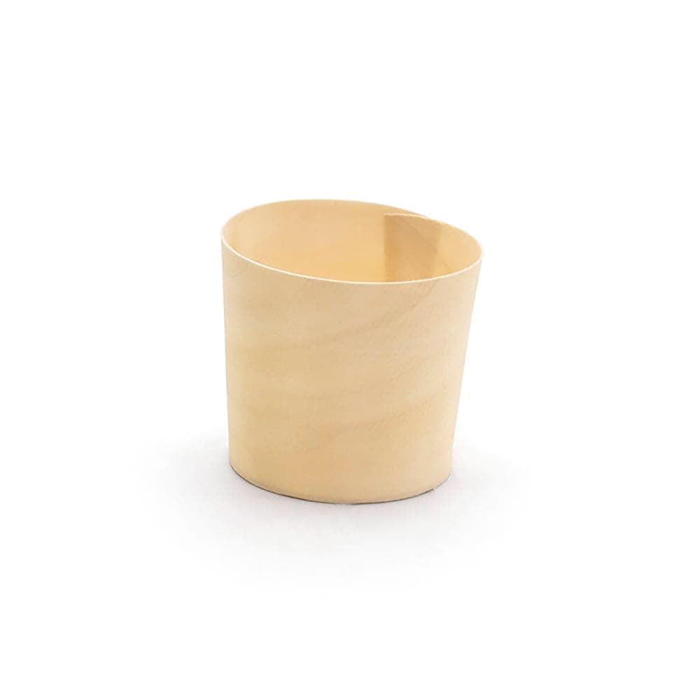 Front of the House 2 1/2 oz Servewise™ Disposable Ramekin, Pinewood (ASC019NAW28)