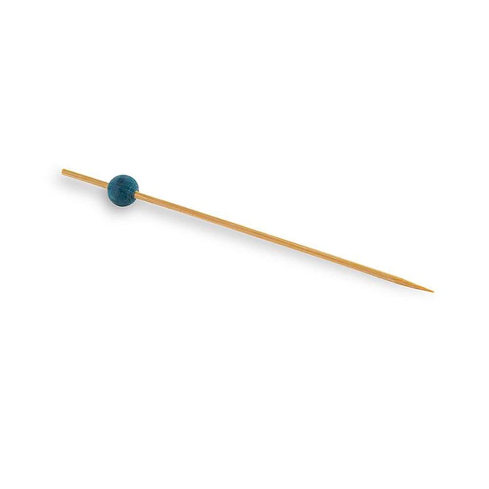 Front of the House 4 1/2" Bamboo Ball Pick, Blue (AST014BLB83)