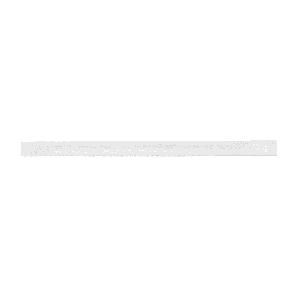 Front of the House 8 3/4" Wrapped Jumbo Paper Straw, White (ASW004WHM28)