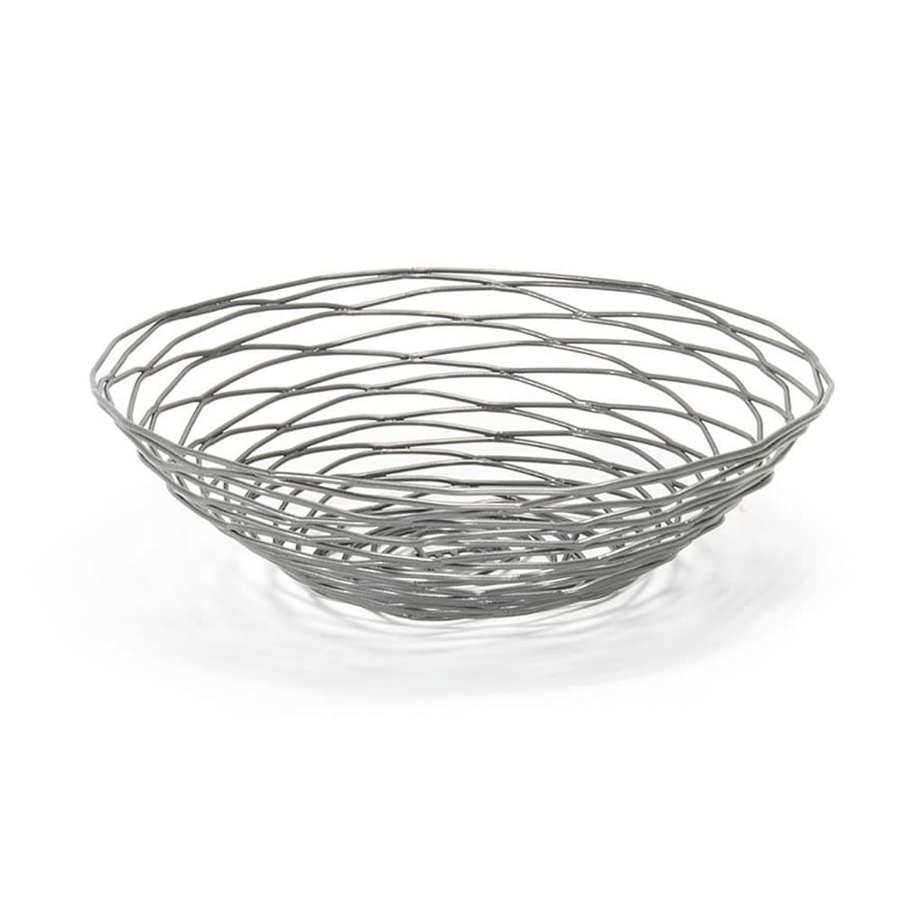 Front of the House 10" Round Wireware™ Basket - Iron, Pewter (BBK007GYI22)
