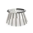 Front of the House 9" Buffetware Mini Sundial Basket/Stand - Stainless Steel (BBO019BCS30) thumbnail 2