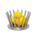 Front of the House 9" Buffetware Mini Sundial Basket/Stand - Stainless Steel (BBO019BCS30) thumbnail 3