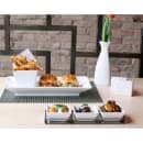 Front of the House Rectangular Display Riser w/ (3) Compartments - 10 3/4" x 3 1/2", Stainless Steel (BHO006BSS12) thumbnail 2