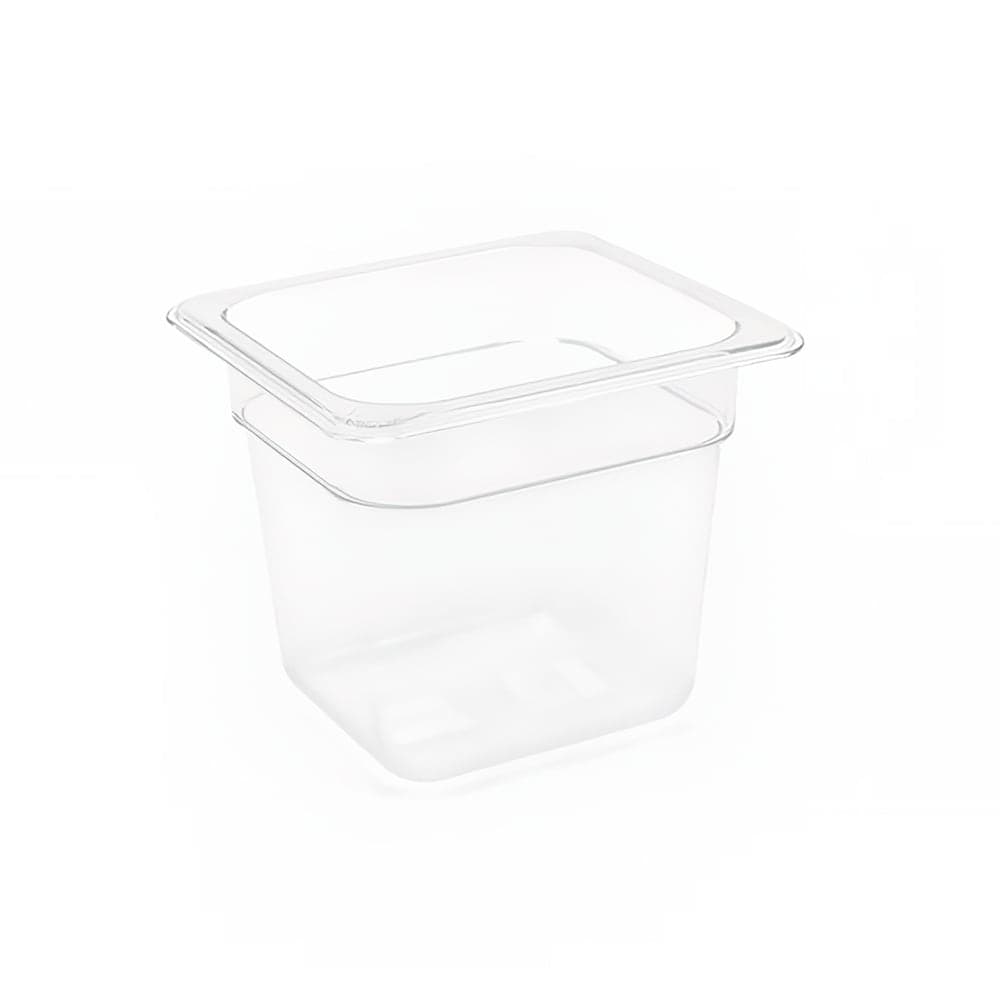 Front of the House Ice Housing Insert Pan - 7" x 6 1/2" x 5 3/4", Resin, Clear (BHO054CLT21)