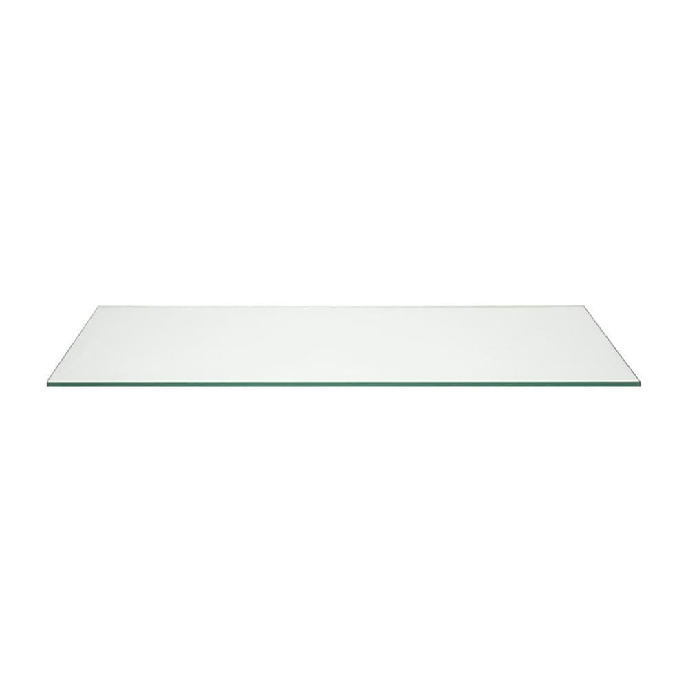 Front of the House Rectangular B³ Buffet Building Blocks® Buffet Board - 36" x 14", Glass (BHO056CLG20)