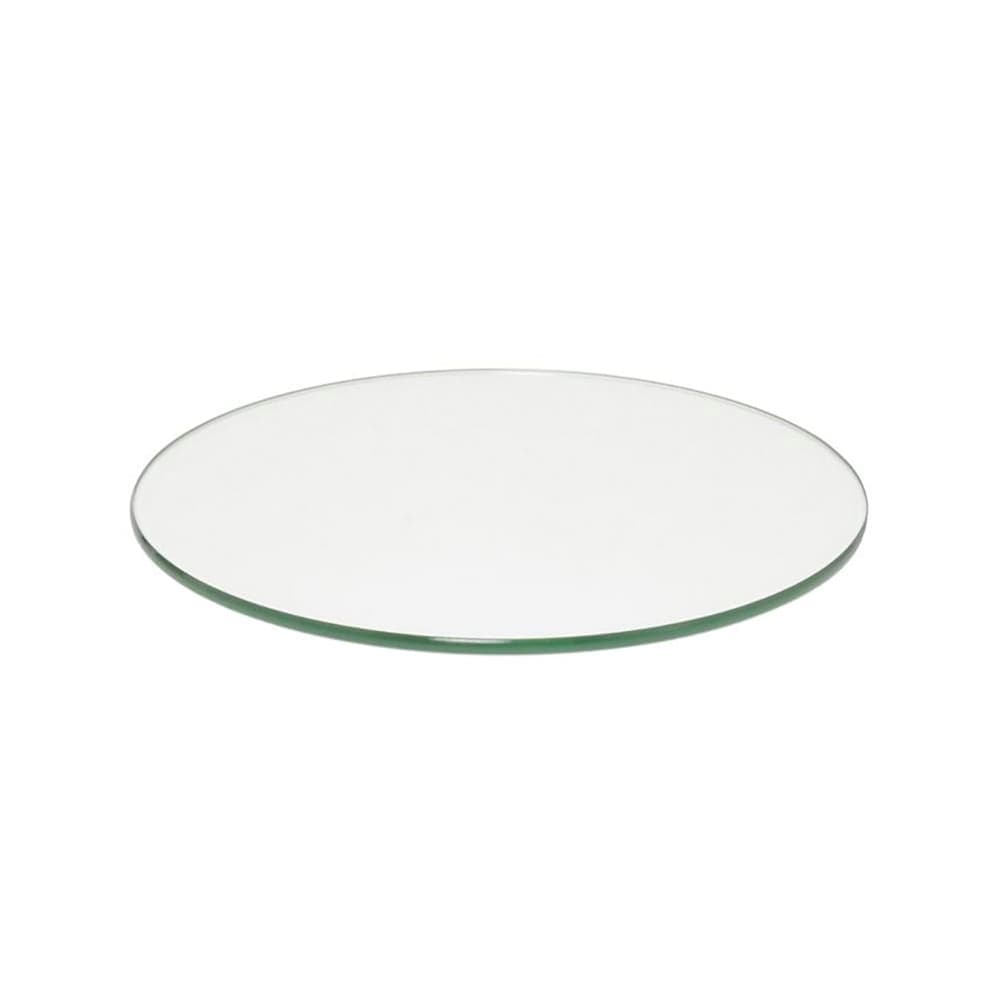 Front of the House 14" Round B³ Buffet Building Blocks® Buffet Board - Glass (BHO058CLG20)