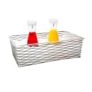 Front of the House Rectangular Ice Housing / Pan Set- 20 3/4" x 12 3/4" x 6", Iron, Patina (BHO059PTI20) thumbnail 2