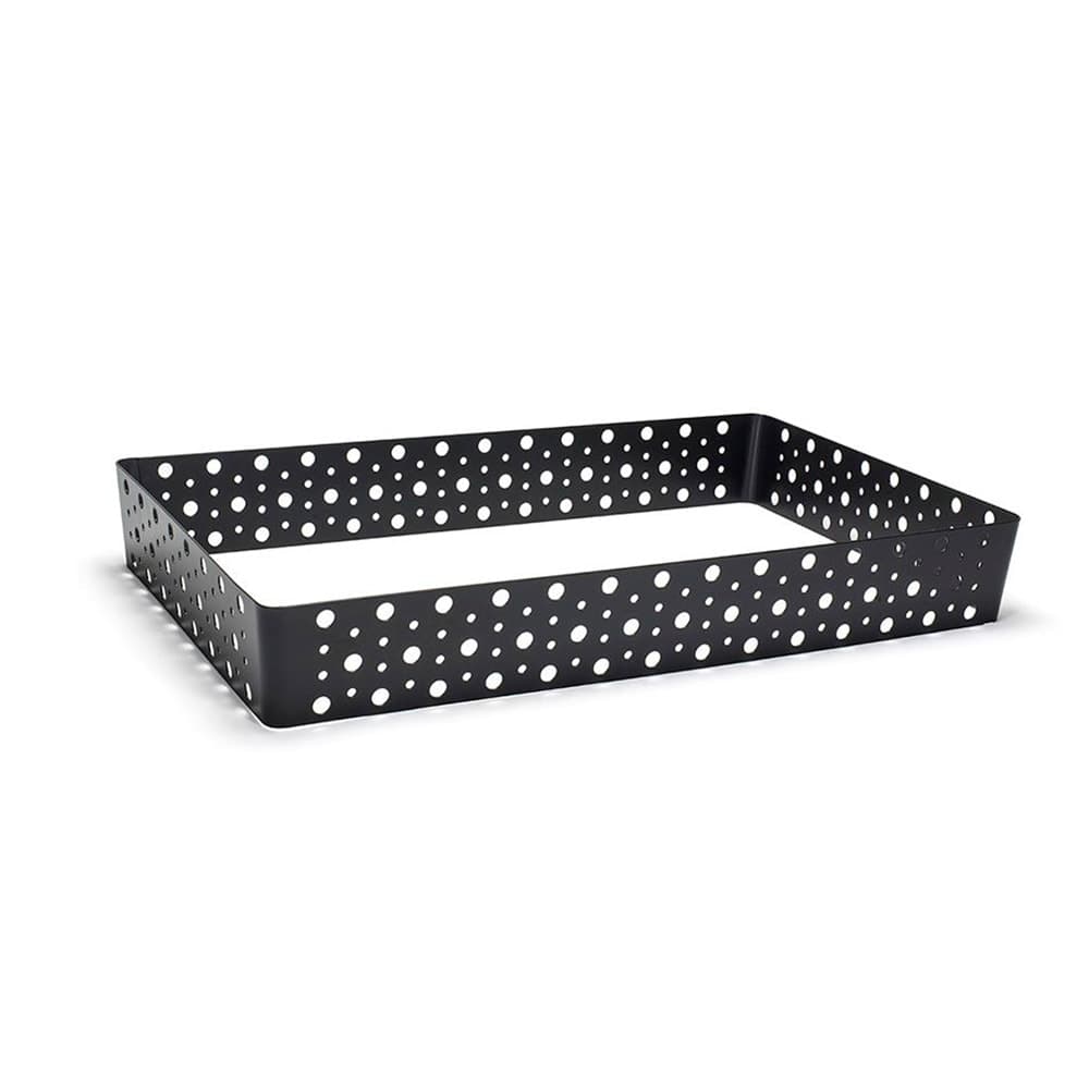 Front of the House Rectangular Ice Housing - 20" x 12" x 2 3/4", Iron, Matte Black (BHO066BKI20)