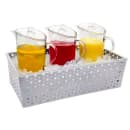 Front of the House Rectangular Ice Housing / Pan Set- 20 3/4" x 12 3/4" x 6", Iron (BHO070BCI20) thumbnail 2