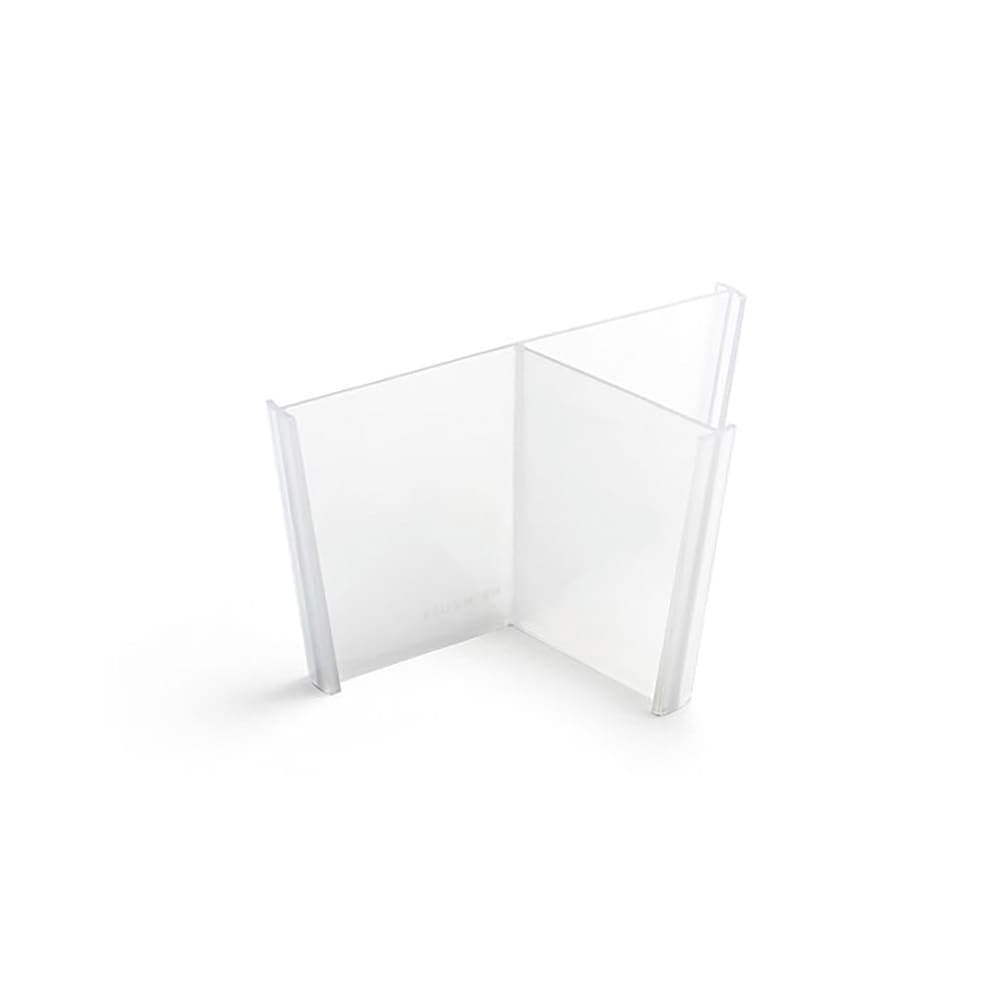 Front of the House Flatware Divider Insert - 6 1/2" x 6 1/2" x 3 3/4", Plastic (BHO077FRT21)