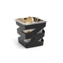 Front of the House Flatware Divider Set - 7" x 6 1/2" x 6", Iron, Matte Black (BHO093BKI21) thumbnail 2