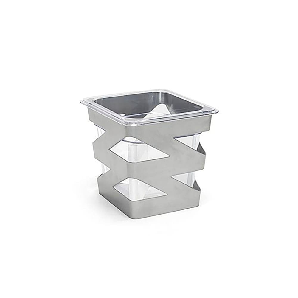 Front of the House Flatware Divider Set - 7" x 6 1/2" x 6", Iron, Silver (BHO093SII21)
