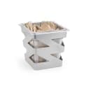 Front of the House Flatware Divider Set - 7" x 6 1/2" x 6", Iron, Silver (BHO093SII21) thumbnail 2