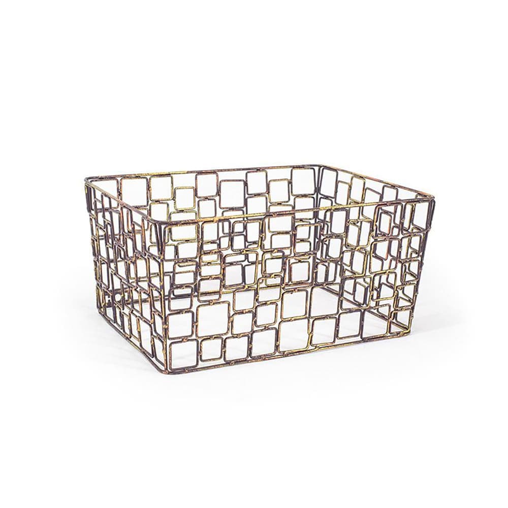 Front of the House Rectangular Ice Housing - 12 1/4" x 9 1/2" x 6", Iron, Copper (BHO094GOI20)