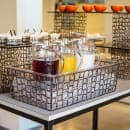 Front of the House Ice Housing Insert Pan - 12 1/2" x 10" x 5 3/4", Resin, Clear (BHO096CLT21) thumbnail 2