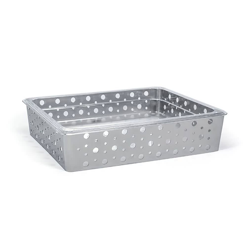 Front of the House Rectangular Ice Housing / Pan Set- 12 1/2" x 10" x 2 3/4", Iron (BHO117BCI20)