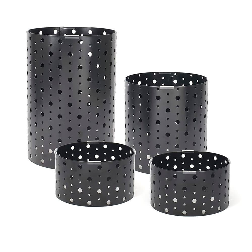 Front of the House 4 Piece B³ Buffet Building Blocks® Riser Set - Iron, Matte Black (BRI004BKI20)