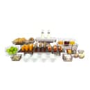 Front of the House 10 Piece B³ Buffet Building Blocks® Riser Set - Mahogany Bamboo/ Copper Iron (BST006MUM28) thumbnail 2