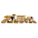 Front of the House 10 Piece B³ Buffet Building Blocks® Riser Set - Bamboo/Glass/ Patina Iron (BST008MUM28) thumbnail 2