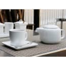 Front of the House 16 oz Mod® Teapot - Porcelain, White (BTP001WHP12) thumbnail 2