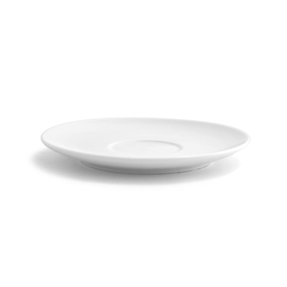 Front of the House 6" Round Spiral® Saucer - Porcelain, White (DBB003WHP23)