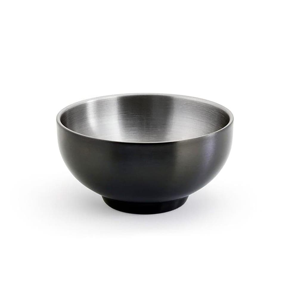 Front of the House 10 oz Round Harmony™ Bowl - Stainless Steel, Matte Black (DBO069BKS22)