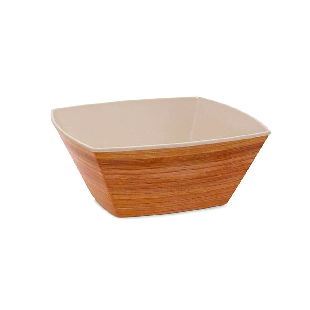 Front of the House 104 oz Square Mod® Bowl - Bamboo, Natural (DBO107BBB22)