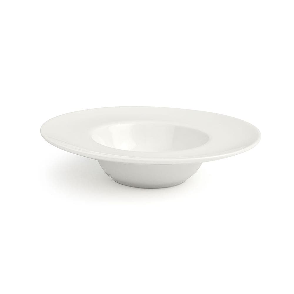 Front of the House 5 3/4" Round Catalyst® Saucer - Porcelain, White (DCS027BEP23)