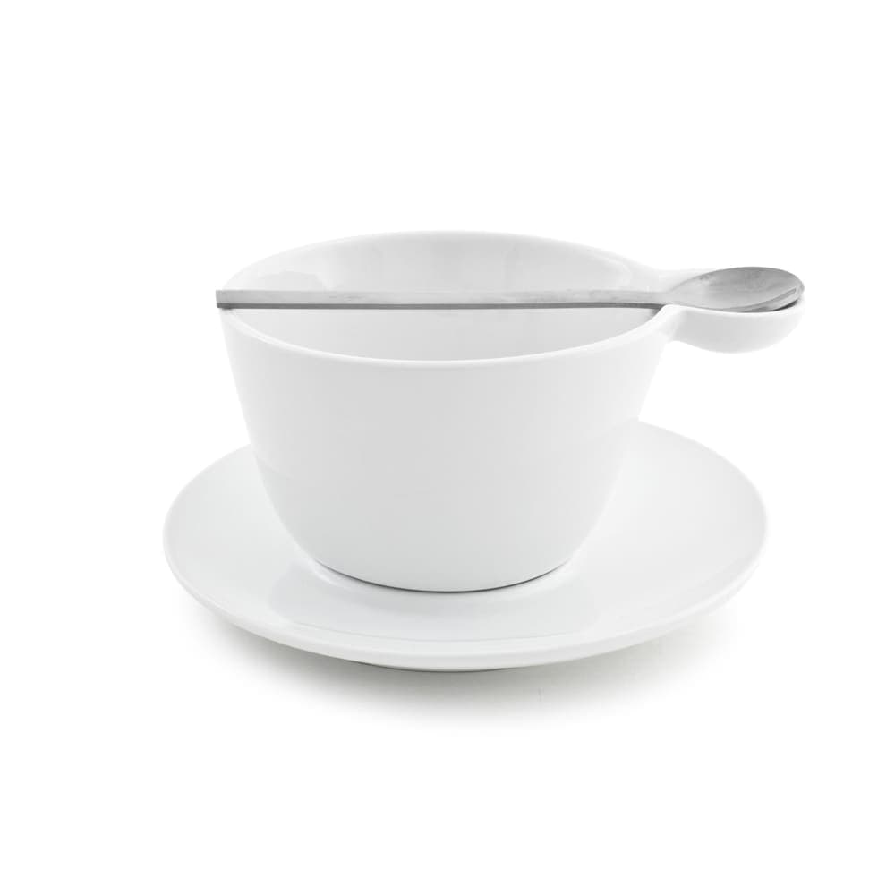 Front of the House 10 oz Harmony™ Cup - Porcelain, White (DCS039WHP23)