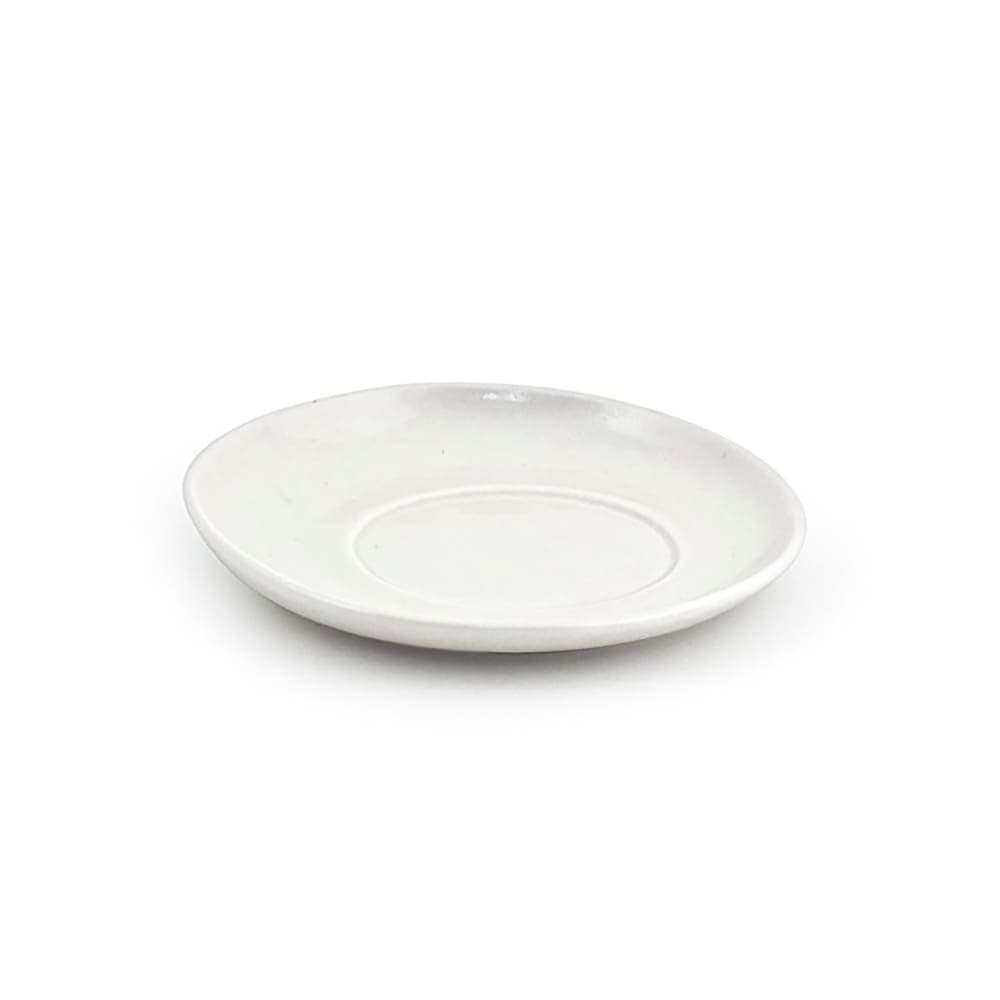 Front of the House 6" Round Kiln® Saucer - Porcelain, White (DCS047WHP23)