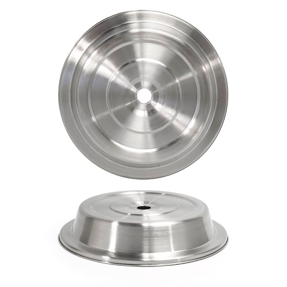 Front of the House 11 1/2" Round Plate Cover - 2 1/4"H, Stainless Steel w/ Brushed Finish (DCV005BSS23)