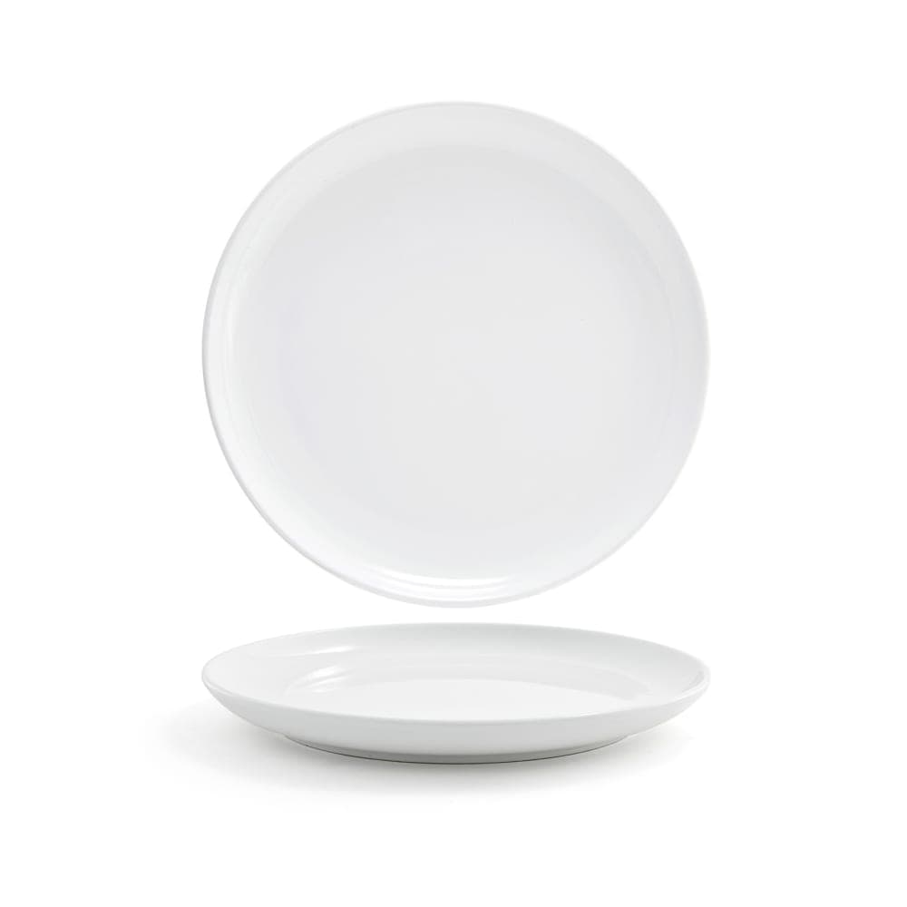 Front of the House 10" Round Harmony™ Plate - Porcelain, White (DDP014WHP23)