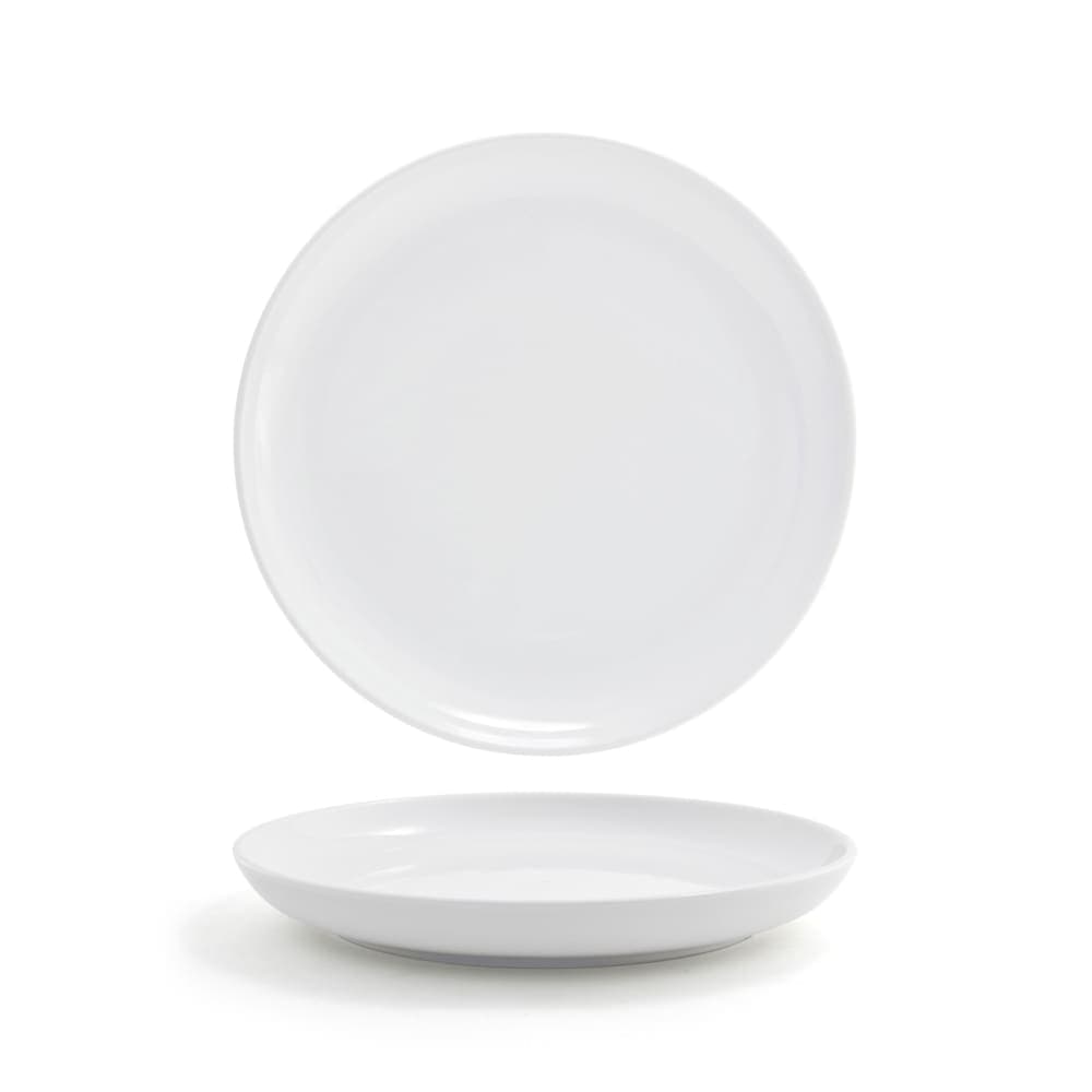 Front of the House 10 1/2" Round Harmony™ Plate - Porcelain, White (DDP049WHP21)