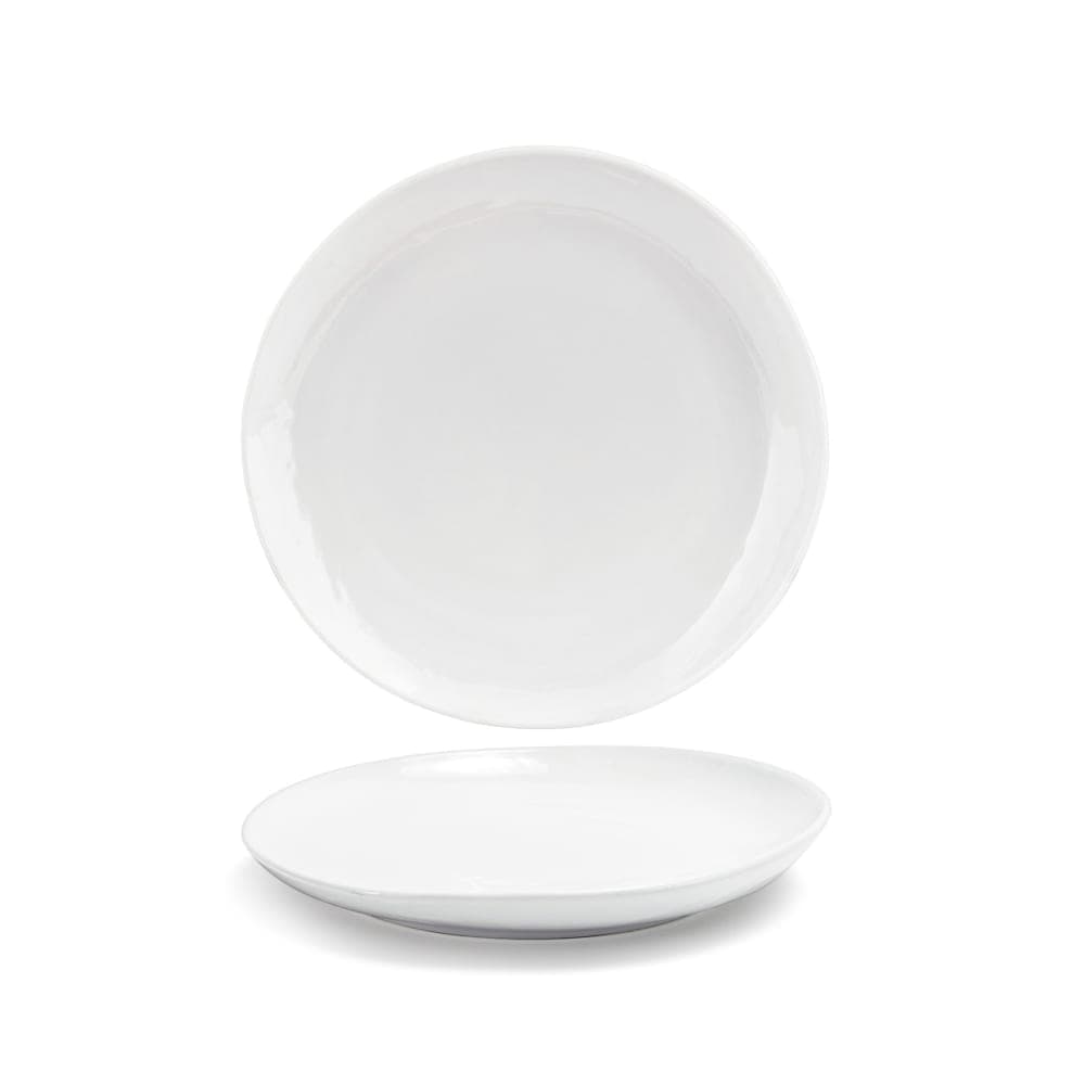 Front of the House 10" Round Kiln® Plate - Porcelain, White (DDP061WHP22)