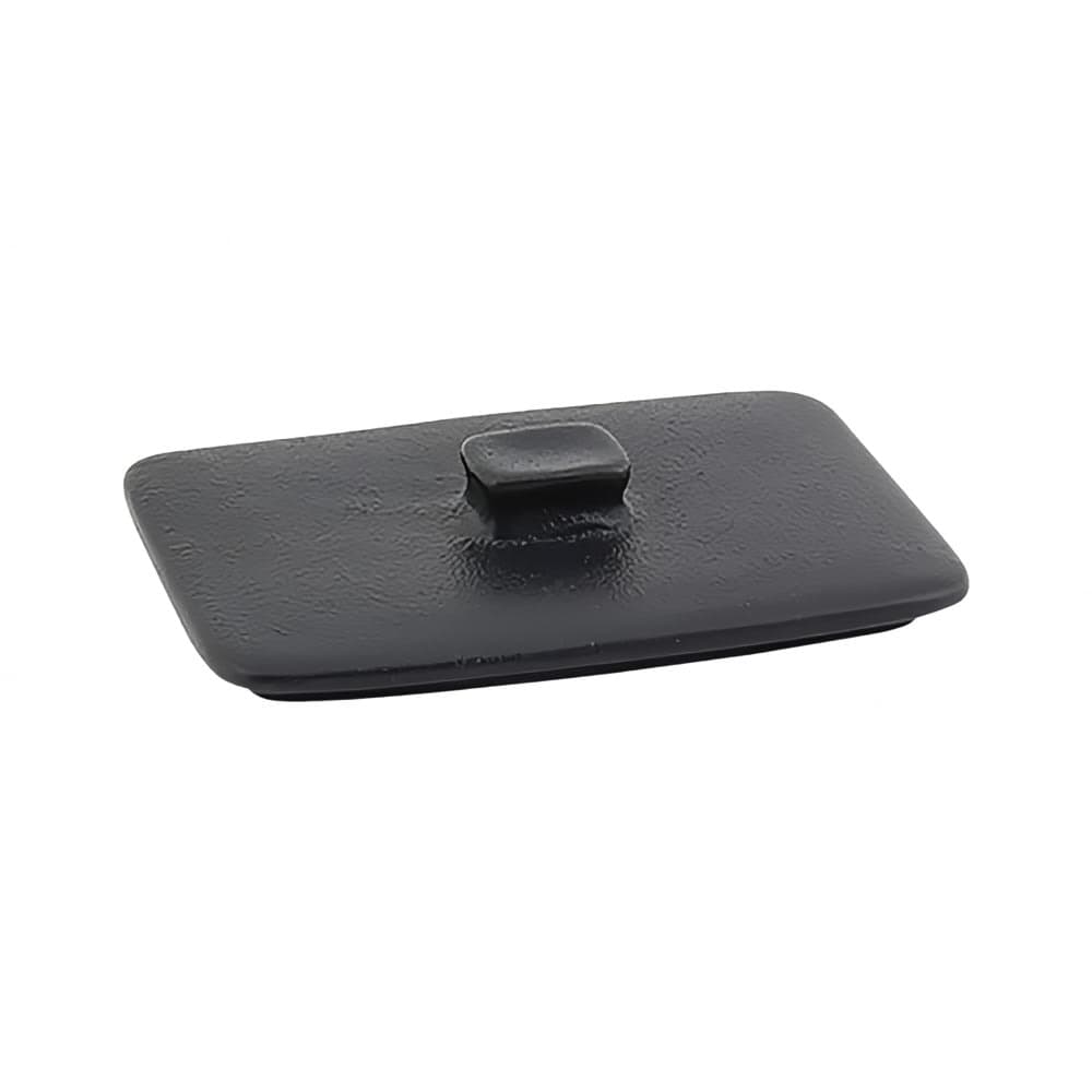 Front of the House Rectangular Kiln® Baking Dish Lid - 4 1/4" x 3 1/4", Porcelain, Black (DLI135BKC23)