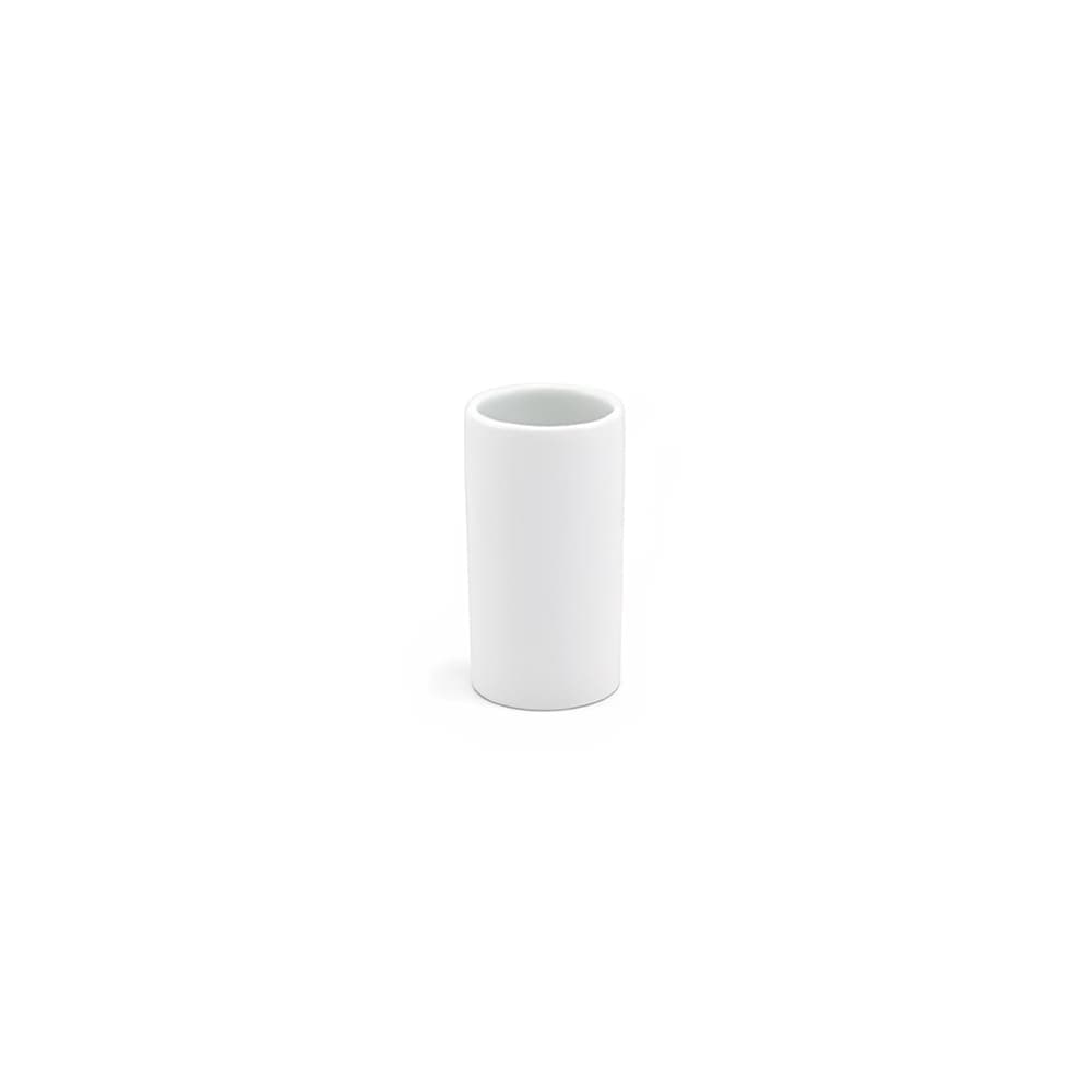 Front of the House 1 1/2 oz Round Cup - Porcelain, White (DMU013WHP23)