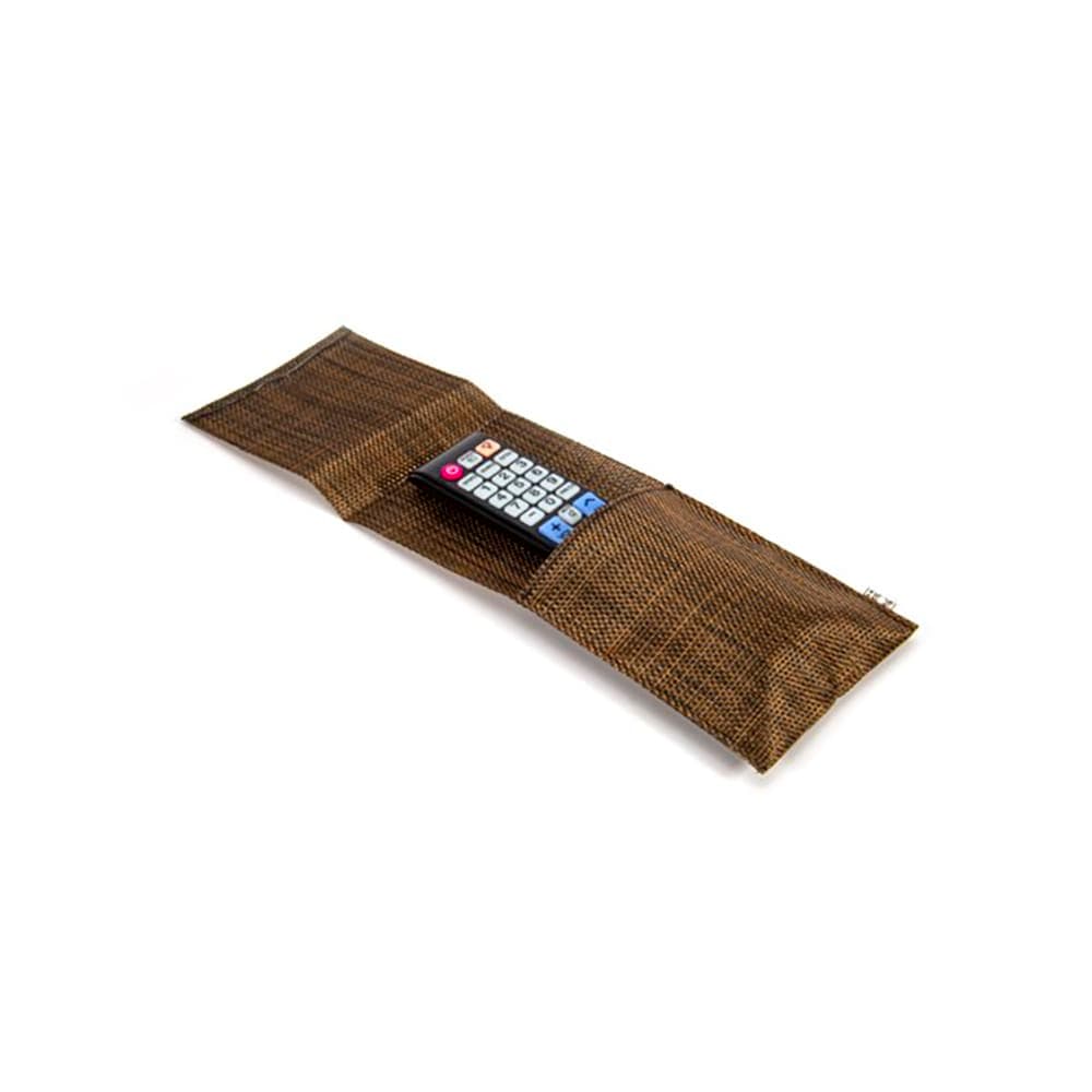 Front of the House Metroweave® Flatware Sleeve - 10" x 4 1/2, Vinyl, Copper (FHO002COV23)