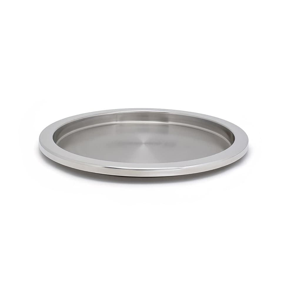 Front of the House 14" Round Serving Tray - Stainless Steel, Silver (RRT011BSS21)