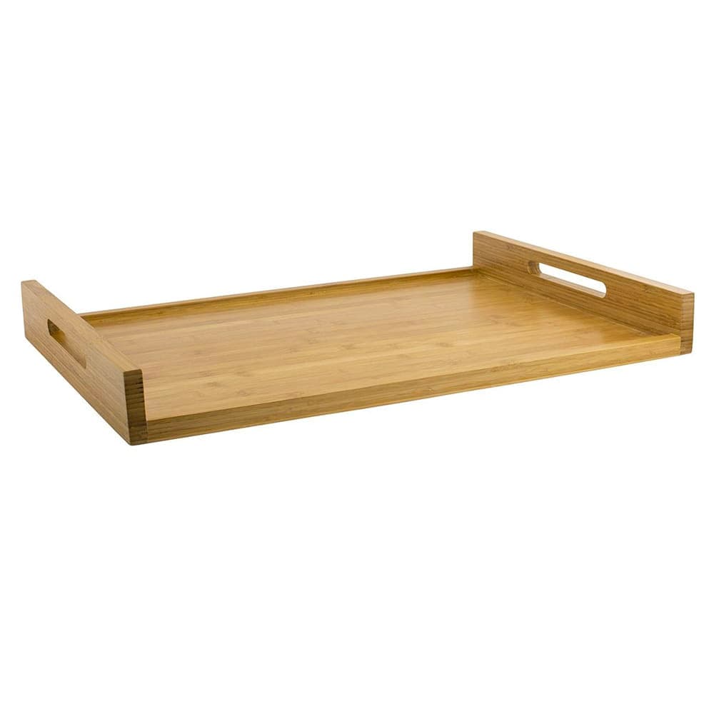 Front of the House Rectangular Serving Tray - 26" x 18", Bamboo (RRT022BBB20)