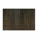 Front of the House Rectangular Metroweave® Woven Vinyl Placemat - 17 1/2" x 11 3/4", Mesh Copper (RTL012COV83) thumbnail 2
