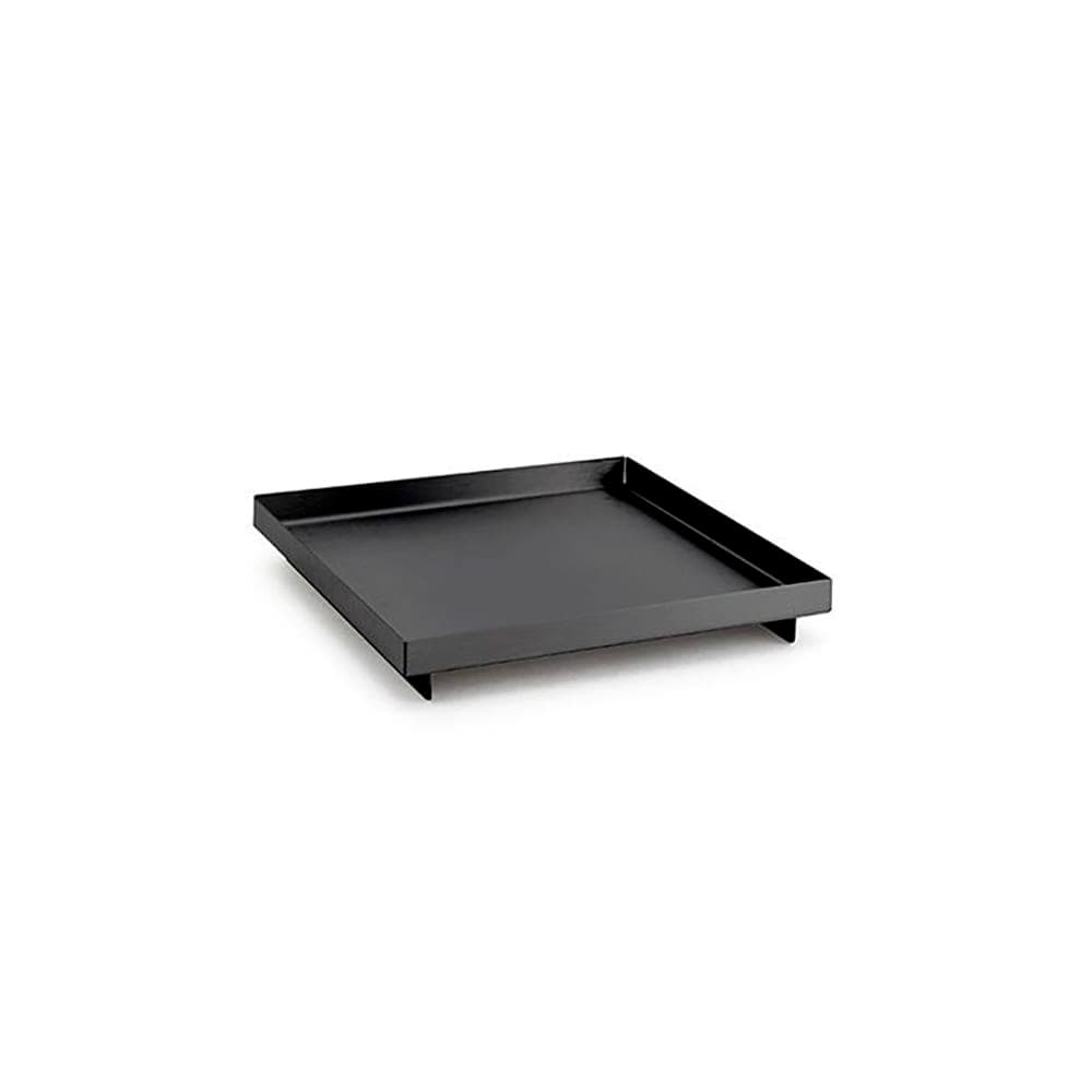 Front of the House 6" Square Tokyo Tray - Stainless Steel, Matte Black (RTR015BKS12)